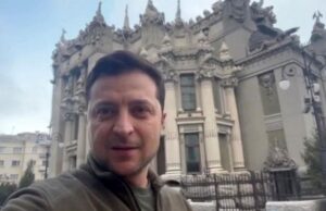 Volodimir Zelenski, preşedintele Ucrainei: „Vom câştiga! Vă rog să veniți, vă vom da arme”