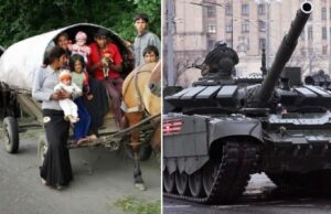Mai mulți romi au furat un tanc rusesc, în sudul Ucrainei. Forțele lui Vladimir Putin au rămas fără vehiculul de luptă –>>
