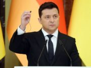 Preşedintele ucrainean Volodimir Zelenski multumeşte României pentru sprijin