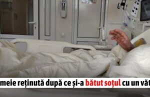 O femeie și-a bătut soțul cu un vătrai până l-a băgat în spital! Are nevoie de 50 de zile de îngrijiri medicale