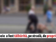 O femeie a fost tâlhărită de propriul soț, sub amenințarea cuțitului, în plină stradă!