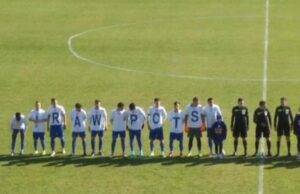 Jucătorii Poli Iași, gafă pe teren. Au vrut să transmită un mesaj de pace, dar au stârnit amuzament