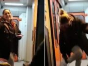 Tânără din București, gest emoționant pentru o refugiată din Ucraina. S-a descălțat și i-a dat adidașii ei, în Gara de Nord