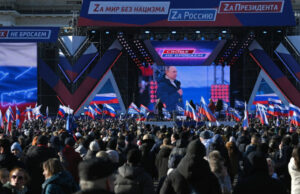 BBC: Unii oameni spun că au fost obligați să vină pe stadionul Lujniki, la mitingul lui Putin