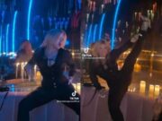 Loredana Groza, ipostază incendiară pe o canapea dintr-un restaurant de fițe din București. Cum a dansat vedeta