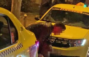 LOFT-ul nu e pentru toată lumea! A căzut lată! La propriu! A băut până n-au mai ținut-o “planetarele” și s-a întins pe trotuar, în fața iubitului!