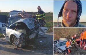 „Tatăl a mai rezistat câteva secunde, apoi i s-a oprit inima”. Doi soți și copilașul lor de nici 2 anișori au sfârșit pe un drum din Timiș, după un accident înfiorător