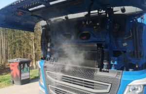 Întâmplare emoționantă pentru un șofer român de TIR, într-o parcare din Germania.