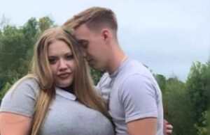 O poveste de dragoste… altfel: el – antrenor de fitness, ea – obeză. Cum a reușit tânăra din imagine să se cupleze cu acest băiat. Ba chiar, s-au și logodit –»