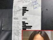 Bacşiş generos primit de o chelneriţă, după ce a servit o femeie la barul deţinut de familia sa. Când a numărat banii nu i-a venit să creadă ochilor