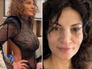 Ioana Ghinghină, apariție de senzație la 44 de ani, într-o rochie transparentă, fără sutien! Dar stai s-o vezi de la spate!