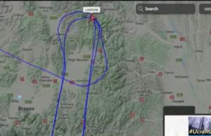 Un avion militar american de transport Boeing a pătruns în România şi survolează deasupra Braşovului