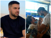 Culiță Sterp a plecat cu tot cu copil din țară! Ce mesaj a găsit de la mama Geta după ce a coborât din avion. L-a emoționat: „Doamne, zici că e tati”