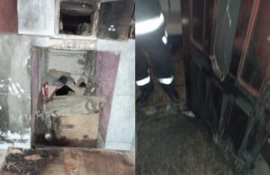 Trei copii au suferit arsuri grave într-un incendiu izbucnit de la o sobă. Tatăl lor a sărit în foc să îi salveze, dar pentru fetița sa de 3 ani a fost prea târziu