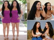 Au cheltuit o avere să se tuneze și împart același bărbat!Cine este barbatul care traieste cu surorile gemene, și ce se întâmpla seara în dormitorul celor 3 –––>