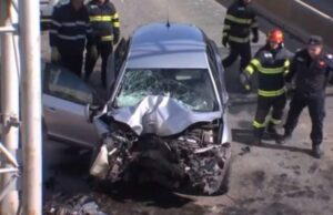 Accidentul fatal din Pipera ar fi, de fapt, o crimă. Șoferul ar fi provocat intenționat impactul care a dus la moartea femeii de 36 de ani