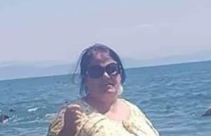 Imaginea zilei de la mare. Cum a putut să intre în apă această femeie. Imaginea completă este fabuloasă –»