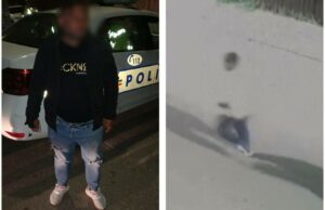 Un agresor sexual, cu afecțiuni psihice, urmărit de polițiști prin Bragadiru. Ce au surprins camerele de supraveghere.