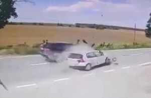 Ultimele clipe din viața unui șofer care nu s-a asigurat. Tragicul accident din Neamț a fost surprins de camere –