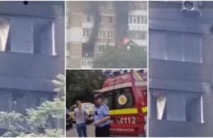 80 de locatari ai unui bloc din Bacău, la un pas de tragedie după ce clădirea a fost înghiţită de flăcări