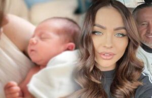 Corina Caciuc, iubita lui Laurențiu Reghecampf, a născut! Antrenorul a devenit tată de băiat a treia oară