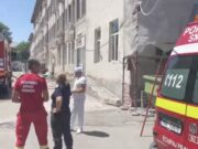 Incendiu la Spitalul din Târgu Jiu, pacienți evacuați