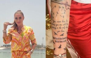 Anamaria Prodan, un nou tatuaj cu inițialele lui Laurențiu Reghecampf. Detaliul care a ridicat semne de întrebare