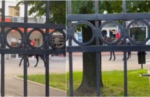 Tânăr filmat când se plimbă călare pe un cal în centrul oraşului Piteşti. Ce amendă riscă bărbatul