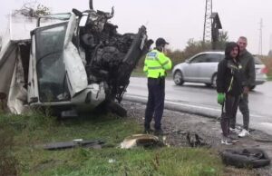 Carnagiu pe E85. Mama însărcinată, tatăl, fata lor și nepotul au murit în timp ce se întorceau acasă de la Sfânta Parascheva