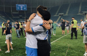 George Cîmpanu și-a cerut iubita în căsătorie, la finalul meciului Universitatea Craiova – Petrolul