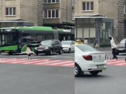 Un spaniol a fost amendat după ce a stat în cap la o intersecție din Brașov. Cum s-a justificat polițiștilor români