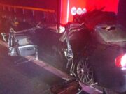 O tânără a murit pe loc după ce a intrat cu BMW-ul în TIR, într-un cumplit accident pe autostrada A1 la Arad