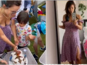 O mămică de 37 de ani, desființată după ce a apărut îmbrăcată așa la ziua fiului ei. Ce i-a deranjat tare pe oameni: „Am avut un șoc când am văzut reacția” –»