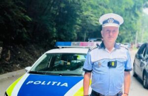 Un bărbat a vrut să facă o poză cu polițistul Lupu’ de la rutieră, în Râșnov, dar a ajuns să regrete amarnic