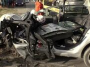 Accident cumplit în Prahova. Doi șoferi au murit, după ce mașinile lor s-au ciocnit frontal