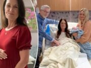 Femeia de 56 de ani, însărcinată cu copilul propriului fiu, a născut.