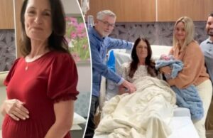 Femeia de 56 de ani, însărcinată cu copilul propriului fiu, a născut.