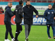 Imaginile cu Adrian Mutu și MM Stoica, după FCSB – Rapid 3-1