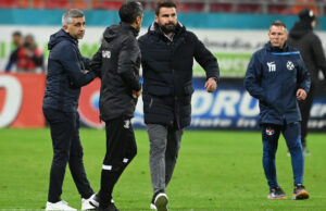 Imaginile cu Adrian Mutu și MM Stoica, după FCSB – Rapid 3-1