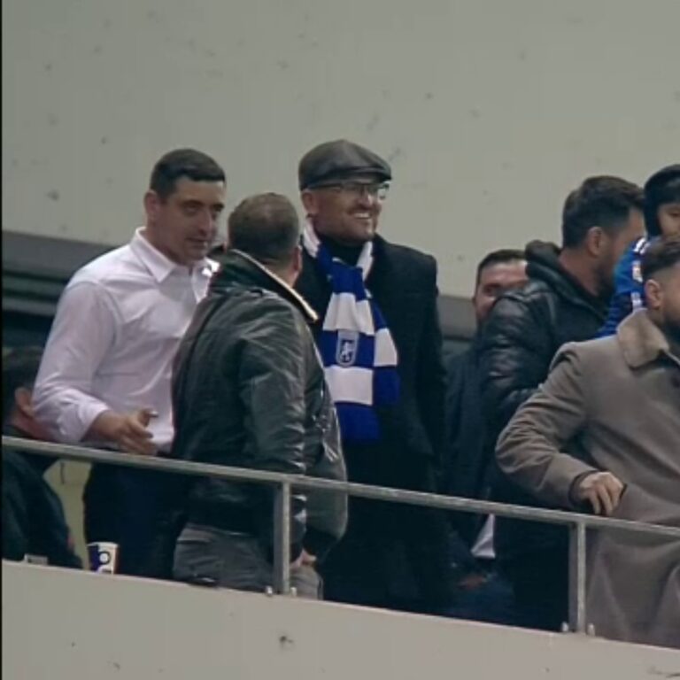 Apariție surpriză alături de familia Mititelu la Universitatea Craiova – FC U Craiova