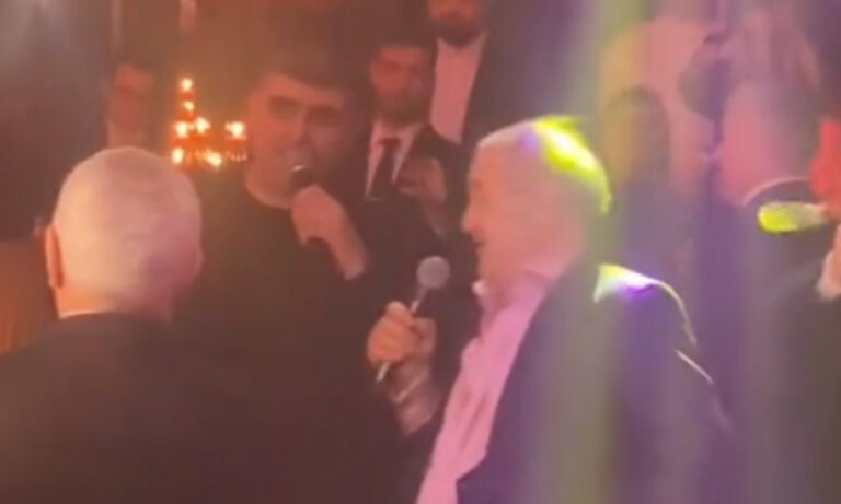Gigi Becali, show la cununia lui Ianis Hagi! A cântat și a dansat pe ritmuri machedonești