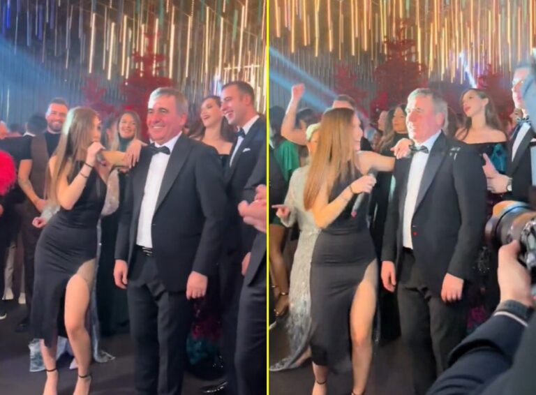 Cine e cântăreața care l-a băgat în boală pe Gică Hagi la nunta lui Ianis. Superba artistă a atras toate privirile la petrecere –»