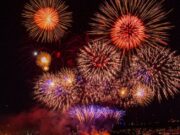 Focuri de artificii impresionante în România, de Revelion. Imagini cu spectacolul de pe cer, în marile orașe din țară