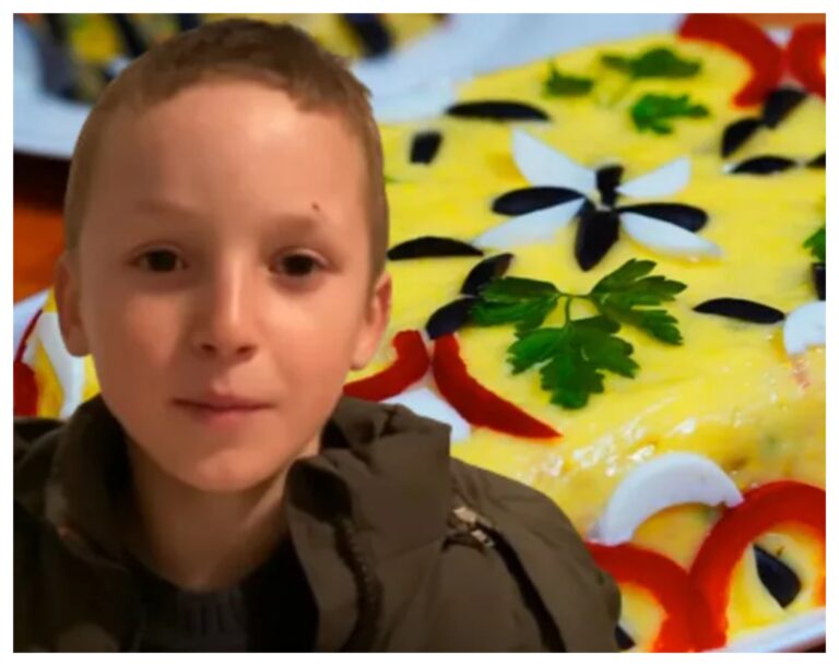 El este Rențu, copilul care tânjește după o salată de boeuf! ”Am mâncat acum vreo 5 ani. Nu știu dacă am să mănânc vreodată, doar mamele știu să facă”