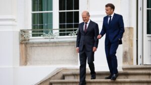 Franco-German Council of Ministers meeting at Meseberg Palace near Berlin