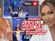 Imagini cu dansul mirilor de la nunta Lorei cu Ionuț Ghenu! Artista și soțul ei au făcut spectacol în fața invitaților