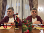 Moș Crăciun i-a adus lui Marcel Ciolacu facturile de la Nordis. Liderul PSD dă explicații într-un videoclip pe TikTok