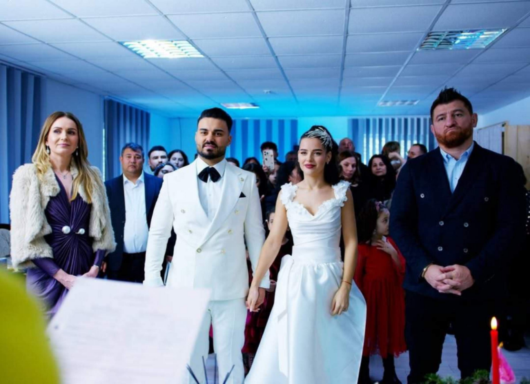 Ce tort au avut Jador și Oana Ciocan la nuntă. Noi imagini de la fericitul eveniment / FOTO