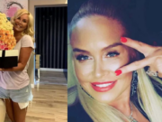 Vica Blochina și-a amenajat casa într-un stil rafinat și elegant. Piesele de rezistență sunt cada din cristal și patul din piele de crocodil