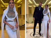 Cum a fost îmbrăcată Adelina Pestrițu de Revelion. A atras toate privirile: ”Este cea mai frumoasă rochie pe care ai purtat-o”